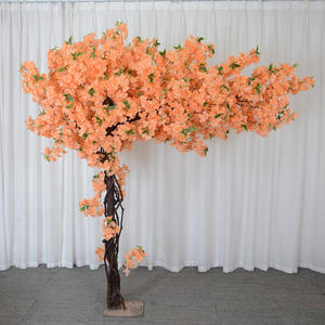 Grand arbre artificiel en bois massif, cerisier en fleurs, style <span class=keywords><strong>japonais</strong></span>, décoration intérieure et extérieure, aménagement paysager - Product Image 1