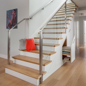 Rampe en <span class=keywords><strong>verre</strong></span> pour l'extérieur personnalisée avec balustrade en fer en alliage d'aluminium <span class=keywords><strong>Fixation</strong></span> de serrage en métal pour encastrement de <span class=keywords><strong>verre</strong></span> Cadre de balustrade pour balcon - Product Image 1