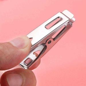 20 pinces à linge en métal antidérapantes en acier inoxydable, pinces à linge coupe-vent, pinces à linge, pinces à coudre - Product Image 3