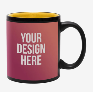 Mug à café en céramique au design Tropical Paradise, logo personnalisé, style hawaïen, vente en gros, durable pour le bureau et la maison - Product Image 1