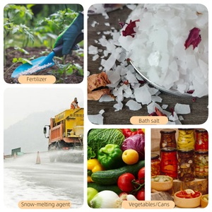 Cloruro de Magnesio de Grado Alimenticio |   Aditivo Alimentario Natural Anticongelante, Escamas de <span class=keywords><strong>Bittern</strong></span> Hexahidratado, Hecho en China - Product Image 4
