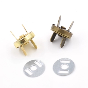 Bán buôn túi xách Phụ Kiện 14mm bạc thời trang túi nam châm nút - Product Image 3