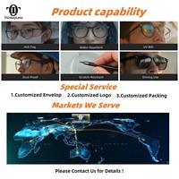 Verres Optiques de Haute Qualité pour Prescriptions Progressives Claires, Traitement Asphérique UC & HC, Excellent Effet Visuel