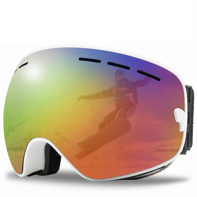 2024 RG01 двухслойные противотуманные лыжные очки для спорта на открытом воздухе запятые лыжные очки большие сферические альпинистские очки