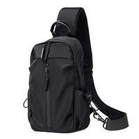 Bolso Bandolera Táctico de Moda, Deportivo, para Senderismo, Ligero, de Nailon, Impermeable, Resistente, Riñonera, para Hombre, para el Gimnasio