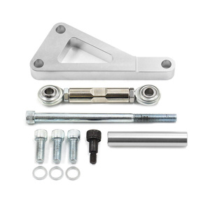 Kit de soporte de alternador de aleación de aluminio ajustable Compatible con Chevy SBC 305 327 350 <span class=keywords><strong>383</strong></span> 5.0L 5.7L V8 agua larga de ocho cilindros - Product Image 3