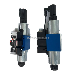 Vanne Servo ZHENYUAN 4WREE 6 <span class=keywords><strong>10</strong></span> 4WREE <span class=keywords><strong>10</strong></span> <span class=keywords><strong>W50</strong></span>- 4WREE <span class=keywords><strong>10</strong></span> W75- 4WREE <span class=keywords><strong>10</strong></span> E1-75-2X/G24K31/A1V Vanne Proportionnelle Hydraulique - Product Image 4