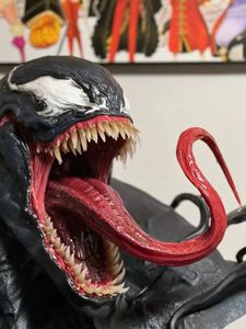 Escultura <span class=keywords><strong>de</strong></span> busto <span class=keywords><strong>de</strong></span> resina con temática <span class=keywords><strong>de</strong></span> Venom <span class=keywords><strong>de</strong></span> alta calidad Técnica pulida <span class=keywords><strong>de</strong></span> mascota favorita <span class=keywords><strong>de</strong></span> los fanáticos <span class=keywords><strong>de</strong></span> Marvel - Product Image 2