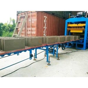 Máquina Automática para Fabricar Ladrillos Huecos y Sólidos de Hormigón QT4-25A, Precio de Planta de Producción de Bloques de Cemento a Pequeña Escala, Equipo de Construcción - Product Image 5