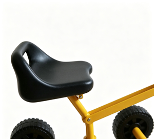 Unisex Yellow Metal Kids Ride-on 360 degrees Sand Digger Toy Garden Excavator Beach Outdoor <b>Play</b> - Product Image 2