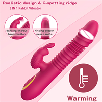 Silikon-Heizvibrator für Frauen, Sexspielzeug mit 10 Vibrationen zur stimulierenden G-Punkt-Stimulation, Sexprodukte für die vaginale Stimulation bei Frauen.
