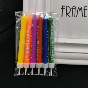 Nouvelles Bougies d'<span class=keywords><strong>Anniversaire</strong></span> Colorées 2026 – Design Macarons Imprimés pour Décoration de Gâteau d'<span class=keywords><strong>Anniversaire</strong></span> - Product Image 6