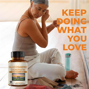 Glukozamin kondroitin MSM ve zerdeçal takviyesi ile Boswellia & Glucosamine Sulfate 1500 mg kıkırdak ve eklem sağlığı için - Product Image 5