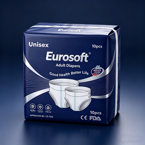 Couches-culottes jetables pour adultes OEM super absorbantes, surface sèche, anti-fuites, pour l'incontinence - Product Image 1