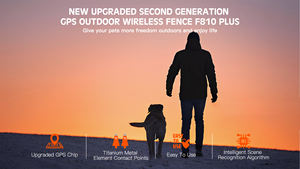 Meliputi hingga 1.5 Acre Peti Besi tanpa kabel pagar hewan peliharaan nirkabel GPS pagar anjing nirkabel - Product Image 2