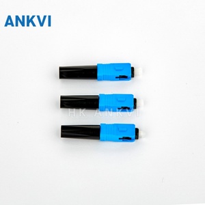 Conector Rápido de Fibra Óptica 2301-C LN-04 SC UPC, 0.3dB de Pérdida, Cable de Bajada FTTH para Montaje en Campo - Product Image 1