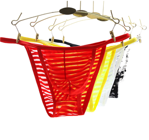 Sexy Herren Netz-Tangas Transparente Unterwäsche Klassische Boxershorts mit Einzigartigem Aufdruck Größe 3XL - Product Image 3