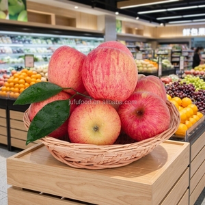 Pommes rouges Fuji fraîches de qualité 1 en provenance du Shandong, Chine, goût sucré, nouvelle saison - Product Image 1