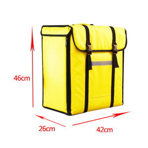 Prodotto schiumato di grande capacità borse per pizza termiche borse per la consegna degli alimenti zaino isolato - Product Image 4