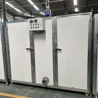 La source de chaleur peut être des granulés de biomasse et du bois de chauffage plateaux de salle de séchage Machine de déshydrateur de nourriture petite salle de séchage