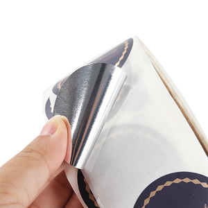 Autocollants personnalisés en feuille d'or, impression d'étiquettes de gaufrage à chaud de qualité supérieure, <span class=keywords><strong>papier</strong></span> <span class=keywords><strong>adhésif</strong></span> imperméable pour cosmétiques et emballages de luxe - Product Image 5
