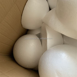Boule de mousse florale solide blanche A-599, demi-boules en polyfoam, simples et détachables, nouvelle arrivée - Product Image 6