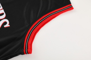 Nouvel ensemble d'uniformes de basketball avec logo pour joueurs d'équipe, hommes et enfants, haut de gamme, confortable, col en V, best-seller - Product Image 3