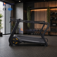 Tapis de course intérieur non motorisé Hyrox de haute qualité pour entraînement de sprint et de résistance, idéal pour les salles de sport commerciales