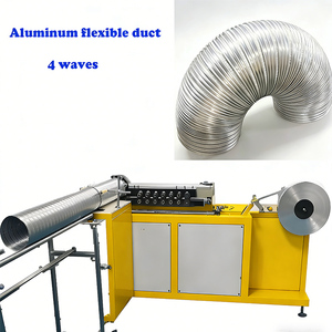Machine de formage de conduits flexibles en aluminium pour les connexions de systèmes de ventilation - Product Image 1