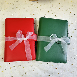 공장 출하 준비 밝은 색상 내구성 마카롱 A6 럭셔리 플래너 노트북 사용자 정의 Pu 가죽 바인더 노트북 - Product Image 3