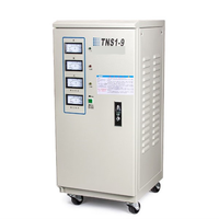 Régulateur automatique de tension et de courant Chint 380V AVR 9KVA TNS1 de haute qualité 50Hz triphasé avec cuivre de haute qualité 9KVA