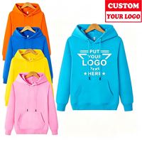 Sweat-shirts à capuche personnalisés avec logo, confortables, décontractés, à cordon de serrage, surdimensionnés, avec impression par transfert thermique, disponibles en entrepôt local