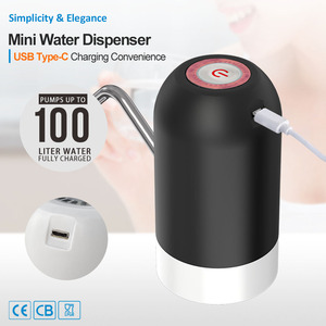 Dispensador <span class=keywords><strong>de</strong></span> <span class=keywords><strong>Agua</strong></span> Portátil Automático con Carga USB Micro-B, Bomba para Botellas <span class=keywords><strong>de</strong></span> <span class=keywords><strong>Agua</strong></span>, Soporte para Bidones <span class=keywords><strong>de</strong></span> 5 Galones, Plástico, para RV, Escritorio - Product Image 6