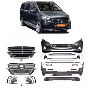 TDCMY Kit de Carrosserie de Mise à Niveau pour Voiture, Vente Chaude, Type A/B, <span class=keywords><strong>Pare</strong></span>-Chocs Avant et Arrière Adapté aux Mercedes Benz Vito/Classe V/METRIS - Product Image 2