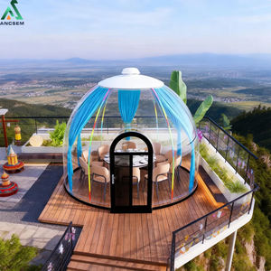 Maison-<span class=keywords><strong>bulle</strong></span> personnalisable pour observer les étoiles, chambre à ciel étoilé, pod transparent pour glamping, camping de luxe en plein air, exploration de la nature - Product Image 3