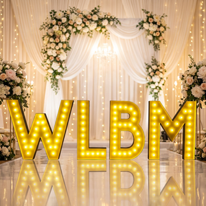 Numeri LED Neon Personalizzati da 3ft, 4ft, 5ft, Insegne Luminose 3D per Scuole e Decorazioni per Feste di Matrimonio - Product Image 3