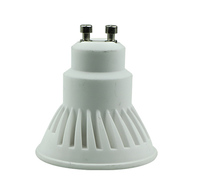 Offre Spéciale boîtier en céramique l'angle de faisceau de 10 degrés 220v ampoule led 900lm GU10 A MENÉ le projecteur 9w