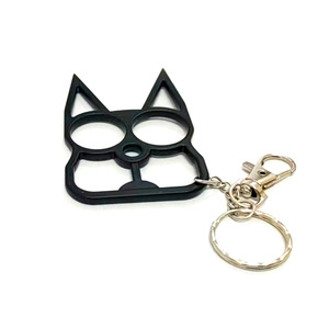 Bán Buôn Phim Hoạt Hình Mèo Mặt Hình Dạng Ngón Tay Mở Chai Móc Chìa Khóa Đa Chức Năng Keyring Ví Túi Xách Trang Trí - Product Image 3