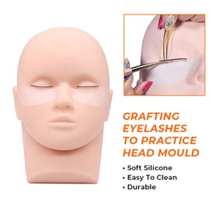 หัวตุ๊กตาฝึกซ้อมที่มีประสิทธิภาพสูงสุด เนื้อนุ่ม ไม่มีกลิ่น ซิลิโคนคุณภาพสูง สีเนื้อ รีไซเคิลได้ รับผลิตแบรนด์ส่วนตัว - Product Image 5