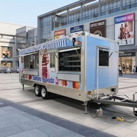 Camion Remorque Alimentaire 2026 avec Cuisine Complète, Remorques Entièrement Équipées, Chariots à Café, Bar Mobile de Concession, Achetez en Ligne au Kenya