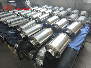 핫세일 맞춤형 <span class=keywords><strong>2</strong></span>인치 <span class=keywords><strong>2</strong></span>.25인치 <span class=keywords><strong>2</strong></span>.5인치 <span class=keywords><strong>3</strong></span>인치 입구/출구 타원형 스테인리스 스틸 304 초저소음 배기 머플러 레조네이터 - Product Image 6