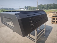 Hardtop en aluminium pour pick-up à toit surélevé, coque de camping pour le transport de matériel et les voyages en extérieur