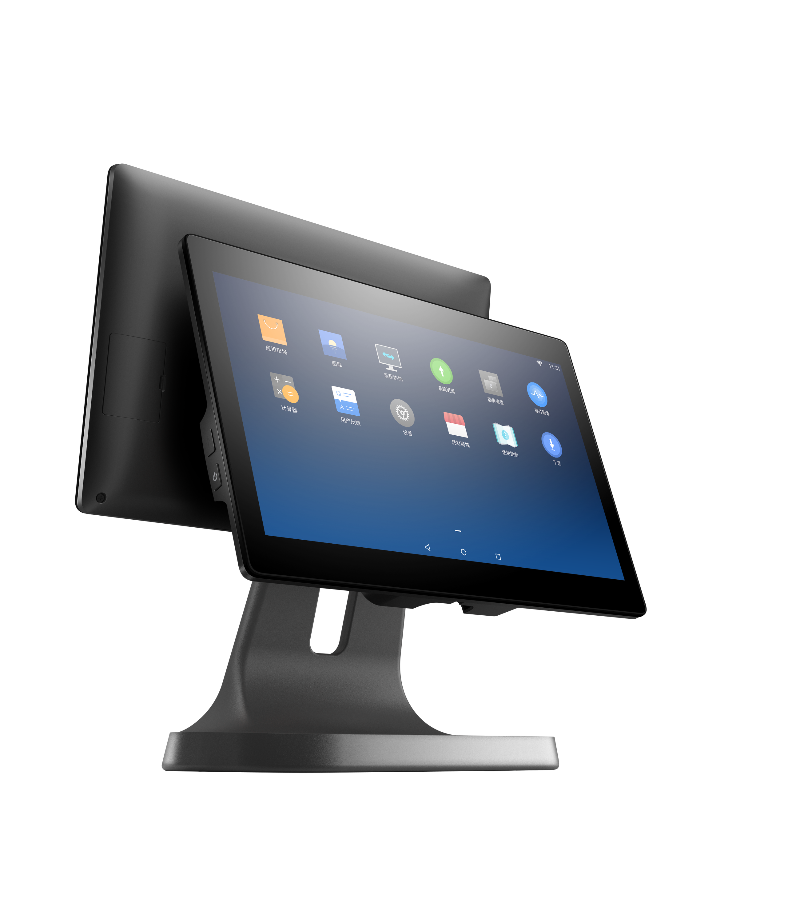 Sunmi T2 lite 15,6 pulgadas pantalla táctil Android 7,1 wifi bluetooth todo en uno escritorio integrado top compact POS terminal