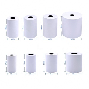 Chất lượng cao 57 Mét 80 mét Trung Quốc nhà máy nhiệt giấy coreless giấy cuộn nhận giấy cuộn - Product Image 2