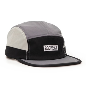 Gorra de 5 Paneles de Nailon, Etiqueta Tejida Personalizada, Apliques, Gorras de Campo Desestructuradas - Product Image 3