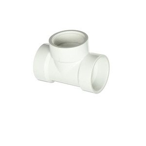מותאם אישית pvc חוט מלא-שווה dia. אספקת מים מתאים 1/2 "/3/4"/1 "כפות חוט נקבה 2 טי טי טי טי" pvc - Product Image 3