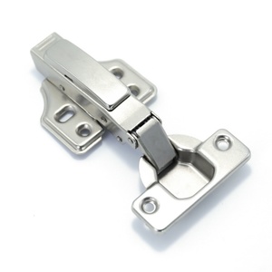 Bisagras hidráulicas de cierre suave para gabinetes de acero, ideales para muebles del hogar, puertas de almacenamiento en cocina, baño, comedor y dormitorio. - Product Image 1