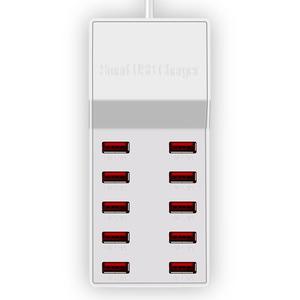 Smart USB Charger <b>10</b> Port 5V 2.4A Fast Charging For <b>Tablet</b> Travel Use - Product Image 1