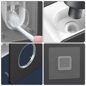 <b>Toothpaste</b> <b>Dispenser</b> Sturdy Hygienic Rectangular Eco-Friendly <b>Toothpaste</b> <b>Dispenser</b> for Bathroom Use - Product Image 4