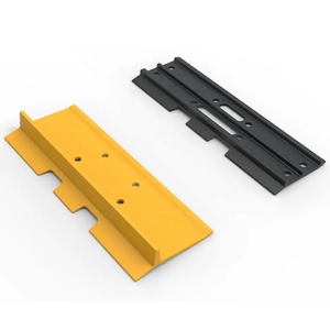 Pièces de rechange hydrauliques pour mini-excavatrice, chaussures de chenille en acier pour train de roulement, pièces de machines de construction - Product Image 1